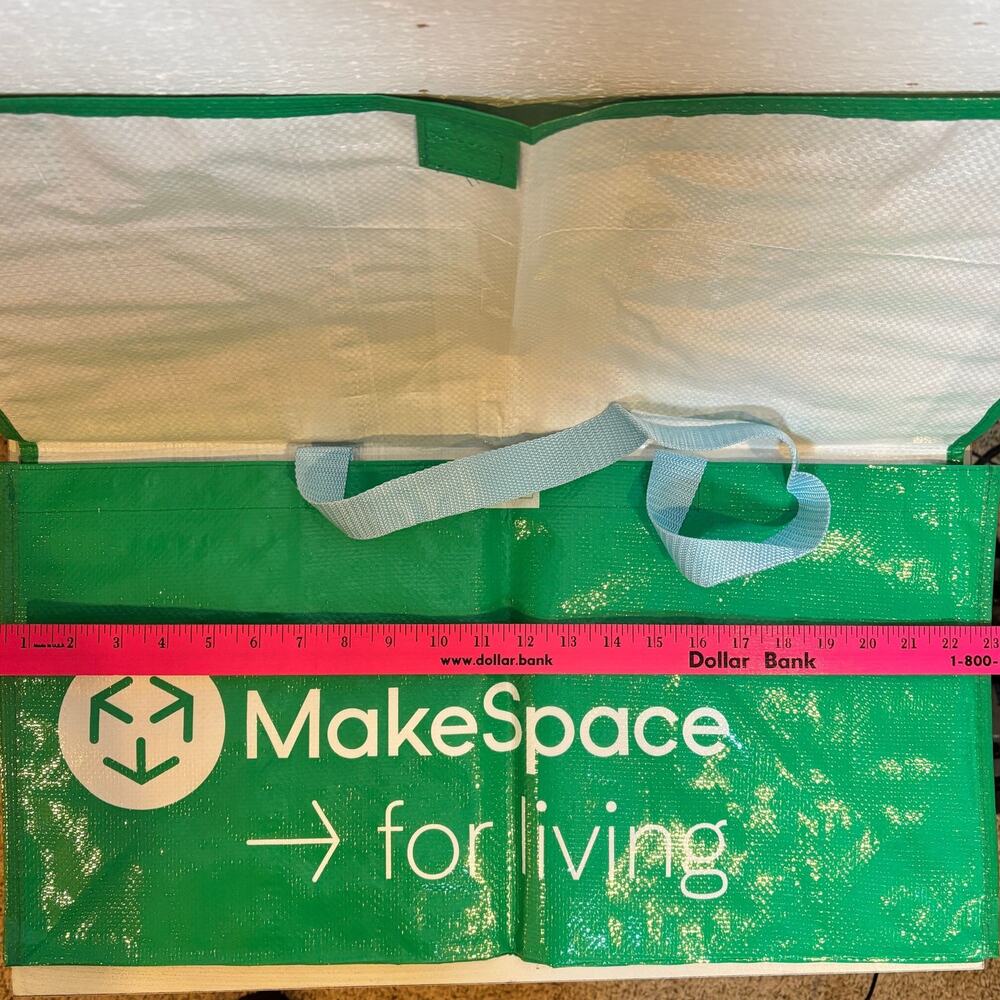 5 shopping storage moving collapsible large bags - great for resellers, students - Picture 4 of 6